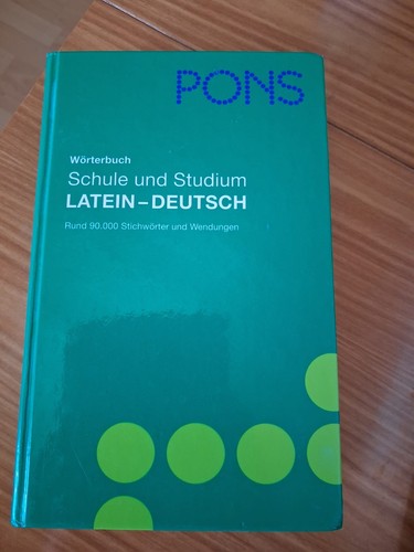 Pons latein deutsch - pons, latein-deutsch