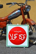 Platte Emailliertes Coca-Cola