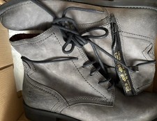 Stiefelette, Schnürschuh Gr 39, Tamaris, Grau, Leder