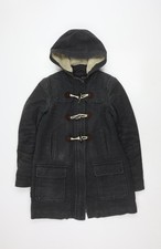 Boden grauer Mantel mit Kapuze Größe 10 Damen Freizeit