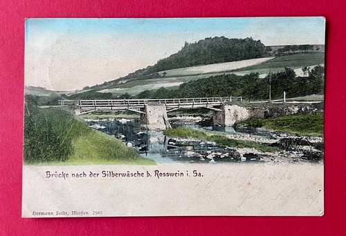 Rosswein 1904 brücke nach - rosswein,