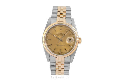 Rolex datejust stahl gold - 36,