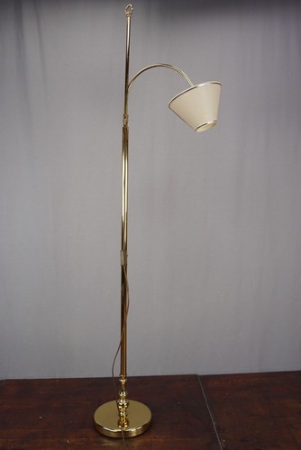 Vintage messing stehlampe - vintage,
