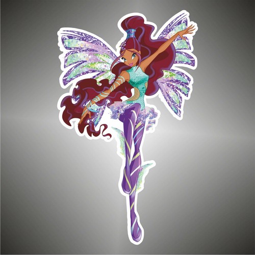 Aufkleber winx aisha decal - aufkleber,