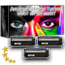 3x Patrone CYAN komp. zu C4092 für HP SAMSUNG CLP-315W