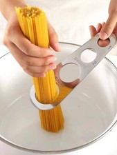 Spaghetti Portionierer Edelstahl – Nudelmaß für 1–4 Personen – Pastamesser