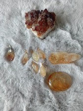 Edelstein citrin sammlung - edelstein,