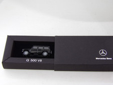 Wiking 1:87 Werbemodell - Mercedes G 500 V8 - schwarz - Mercedes 46f - OVP