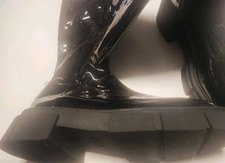 Stiefel von Zara Sexy Schwarz Gr. 38