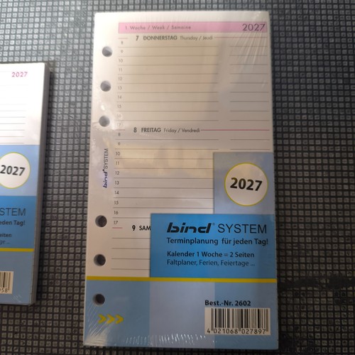 2027 bind zeitplaner - 2027,