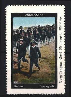 Reklamemarke militär serie - reklamemarke, militär-serie