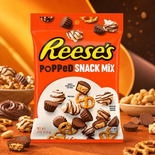 Reese popped snack mix - popped, 113g