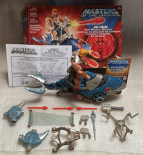 He Man War Whale Fahrzeug verpackt mit Figur Mattel 2002 komplett
