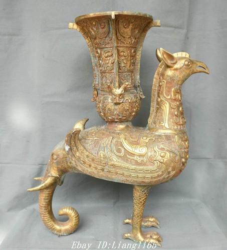 Dynasty bronze ware gold - ware, k