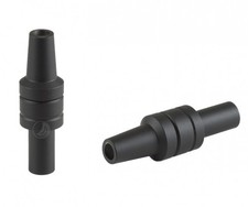 Shisha - Aluminium Schlauchadapter - AMY Deluxe -  Schwarz Matt Zubehör