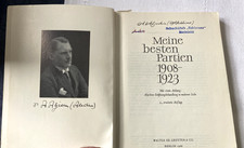 Alexander Aljechin: Meine besten Partien 1908-1923 de Gruyter 2. Auflage 1966