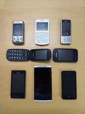 Alte Handys in Assortiment: Cubot, Samsung, Nokia, Xperia, Swiss One, Ericsson