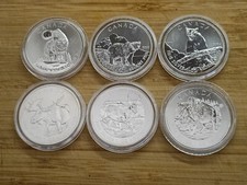 Kanada Volle Silber Serie  -