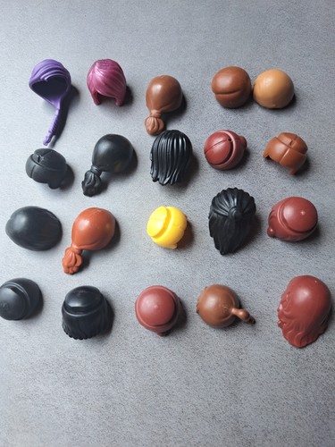 Playmobil zubehör 20x haare - zubehör, |