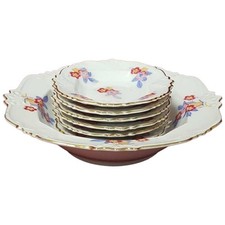 Schale Schalen Goldrand