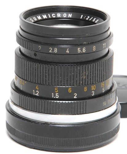 Leitz wetzlar 50mm summicron - leitz,