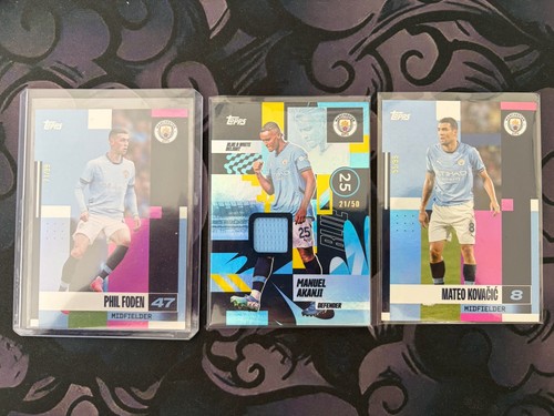 Topps manchester city set - topps,