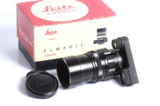 Leica Leitz Canada Elmarit-M 2,8/135   Black Leica M Tele Lens mit Brille