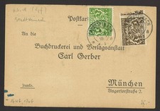 Altdeutschland Bayern 1918