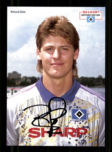 Autogrammkarte hamburger sv - hamburger,