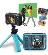 Vtech Kidizoom Video Studio HD blau Kinderkamera Greenscreen Effekte Selfie TOP✅