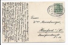 Bahnpost Letmathe - Unna Zug