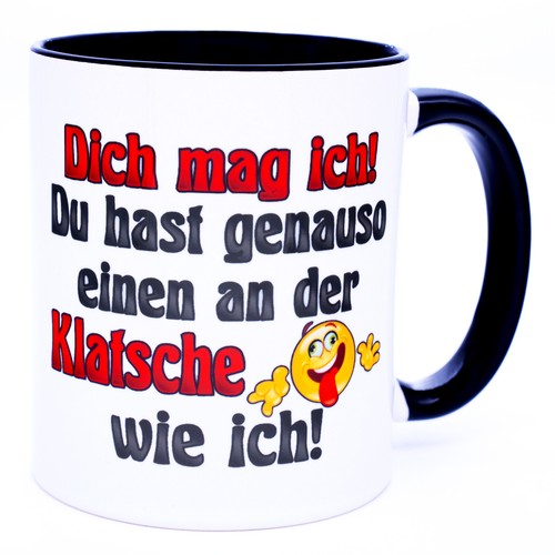 Ein der klatsche tasse - ein,