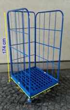 ROLLBEHÄLTER ROLLWAGEN ROLLER 174cm 3-seitg GITTERROLLWAGEN WAGEN /RW-3174