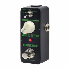 SONICAKE Digital Reverb Gitarre Effektpedal Room Hall Plate True Bypass