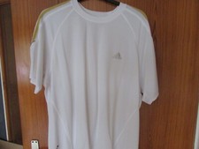 adidas Herren T-Shirt climalite (Nr. HR) Gr. 2Xl weiß/gold