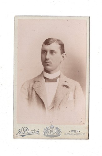 Cdv foto herrenportrait - cdv, /