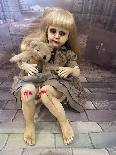 Ooak creepy horror puppe - creepy,