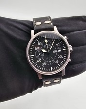 Laco Jagd Fliegerchronograph Valjoux 7750 Full Set -rare-
