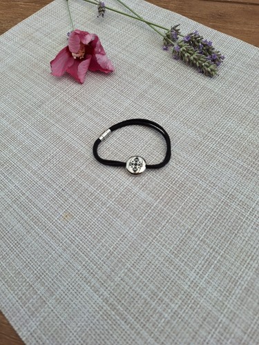 Armband schwarz mit - schwarz,