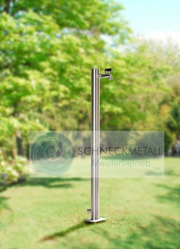 Wasserzapfstelle edelstahl v2a - wasserzapfstelle,