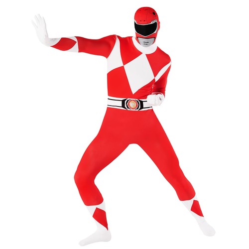 Rotes power ranger kostüm - rotes,