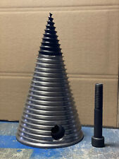 Kegel Spalter 200 mm Durchmesser mit zweigängiges Gewinde für Erdbohr - 65 mm