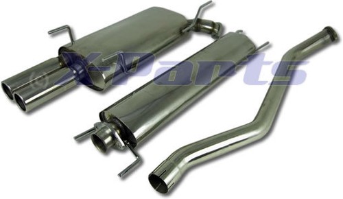 Edelstahl auspuff anlage opel - edelstahl,