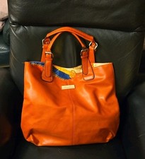 Henkeltasche Damen von "Aniston" in Orange/Bunt