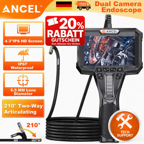 Ancel an302 endoskop - ancel, gelenkend