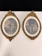 Antik Bilderrahmen Paar