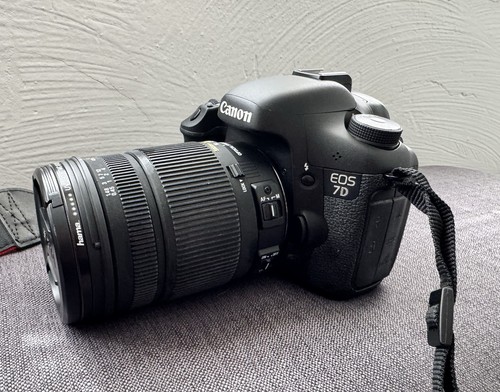 Canon eos dslr - 7d, 18-250