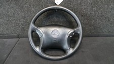 H96-10 *  Mercedes W203 C Klasse Lederlenkrad SRS Airbag Multifunktionslenkrad