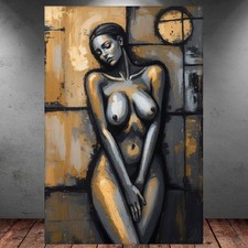 LEINWAND BILD ER XXL ABSTRAKT