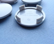 4x Nabenkappen Nabendeckel Felgendeckel Träger  60,0 mm  56,0 mm  grau N23